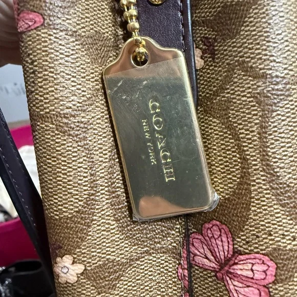 NWOT! Coach Brown and Pink Women's Bucket Bag - Picture 2 of 11